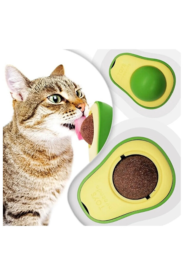 Avocado Catnip Cat Grass Ball Avocado Catnip Toy - 1