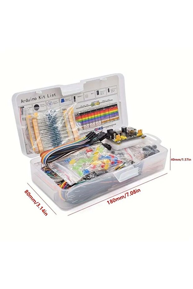 830 قطعة/صندوق مجموعة أدوات البدء في مشروع DIY لـ Arduino UNO R3 مجموعة أدوات DIY الإلكترونية للمكونات الإلكترونية... - 2