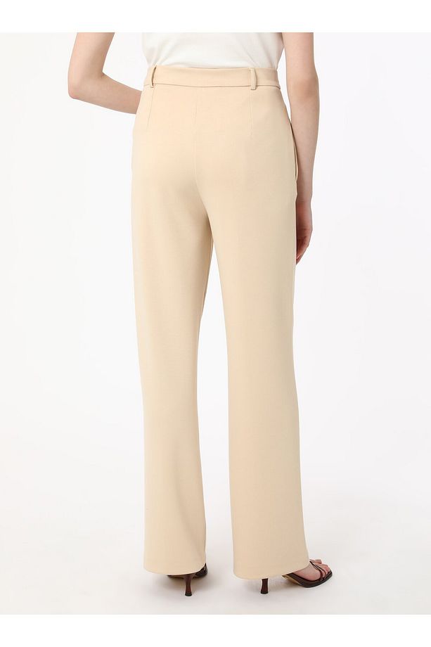 Yumuşak TuşeliCeplin Basic Pantolon - Tas Rengi - Refka - 5