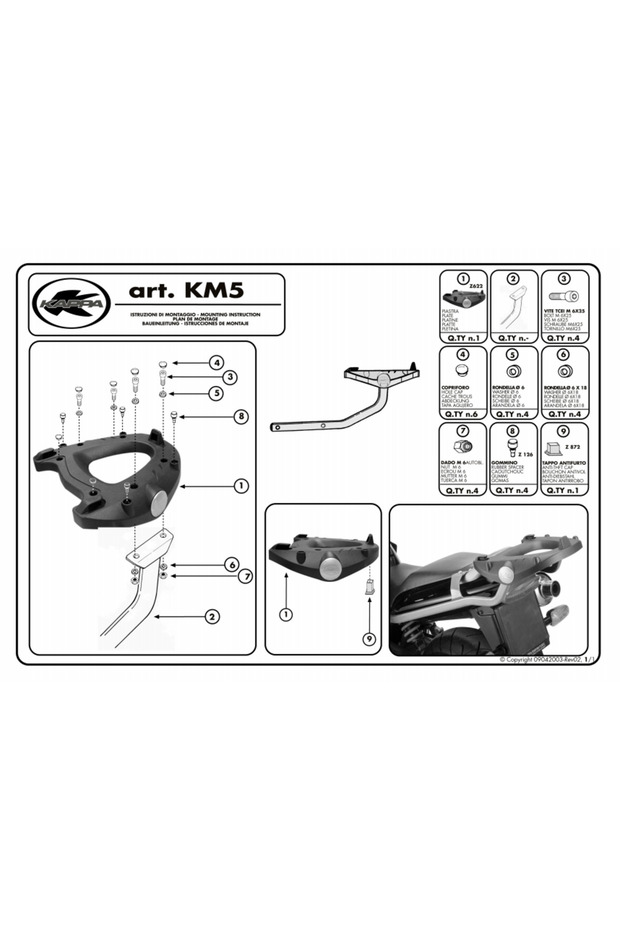 UNIVERSAL ALT TABLA MONOKEY KM5 - 2