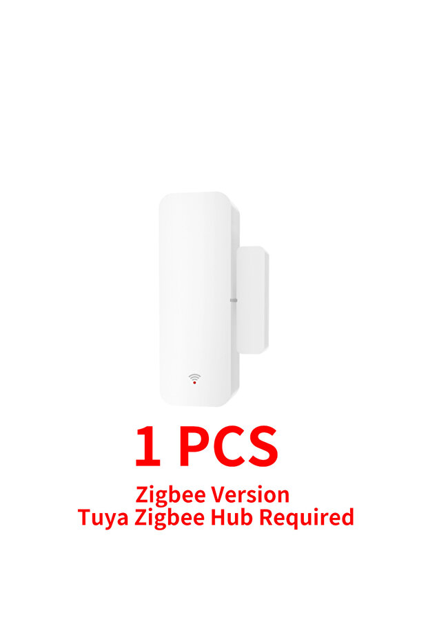 Zigbee Version(ZD06) Tuya WiFi Zigbee Door Sensor Contact Sensor Open Closed Detector Smart Home Ala - 1
