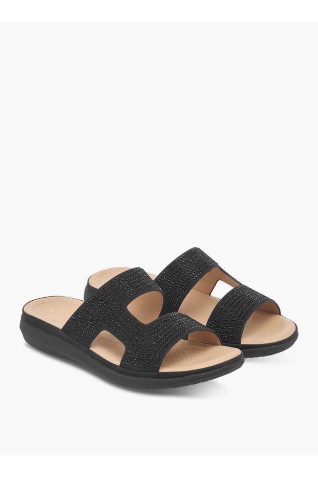 صندل مزين بحزام سهل الارتداء