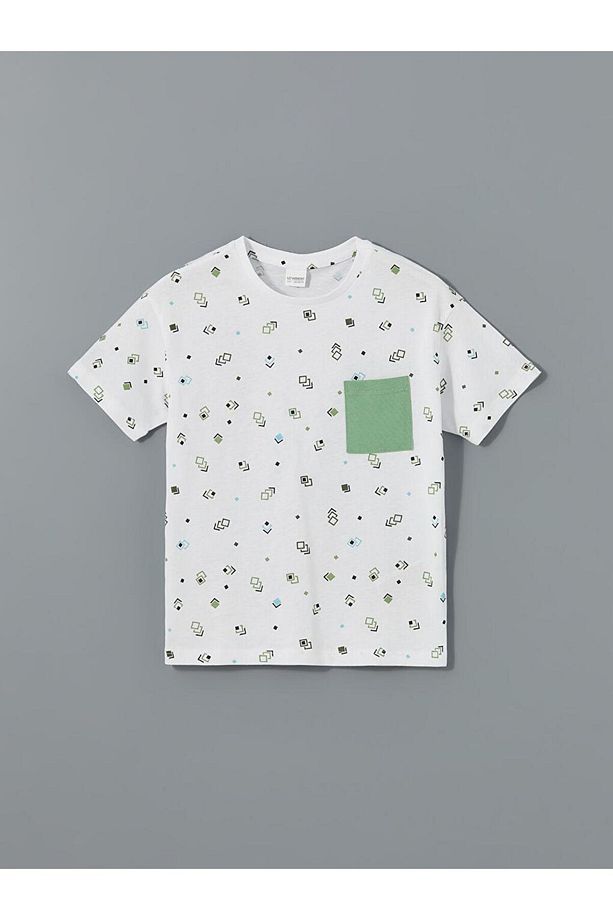 LCW Kids Bisiklet Yaka Erkek Çocuk Şortlu Pijama Takımı - 2