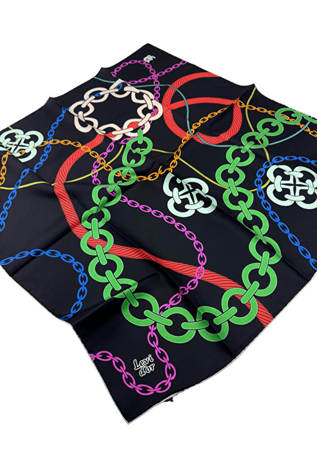 Twill İpek Eşarp LD4124-1 - 3