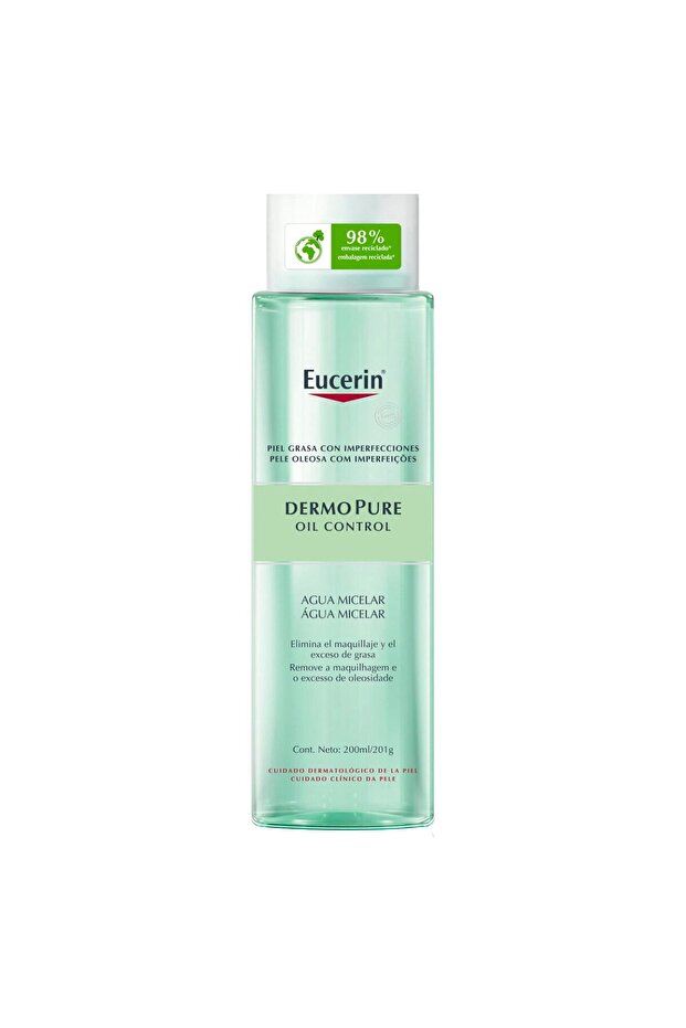 Dermopure Oil Control Agua Micelar Piel Grasa 200Ml