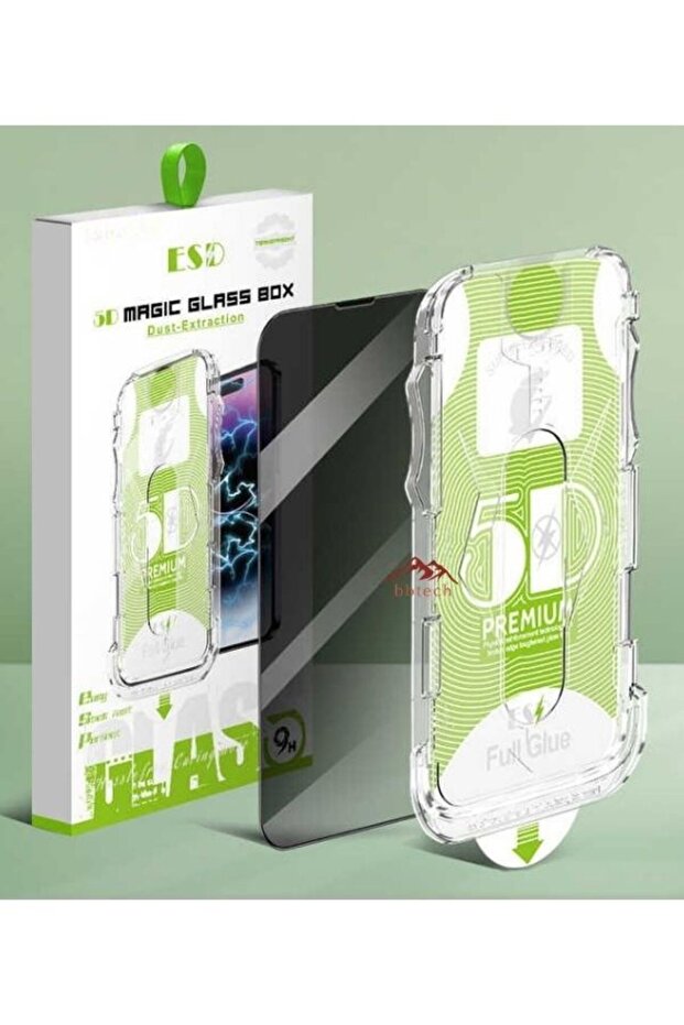 واقي شاشة شفاف متوافق مع آيفون 16 برو ماكس مع أداة سهلة التركيب والمحاذاة - 1