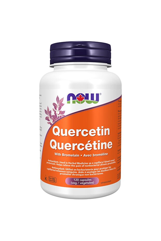 Quercetin with Bromelain, 120 CT