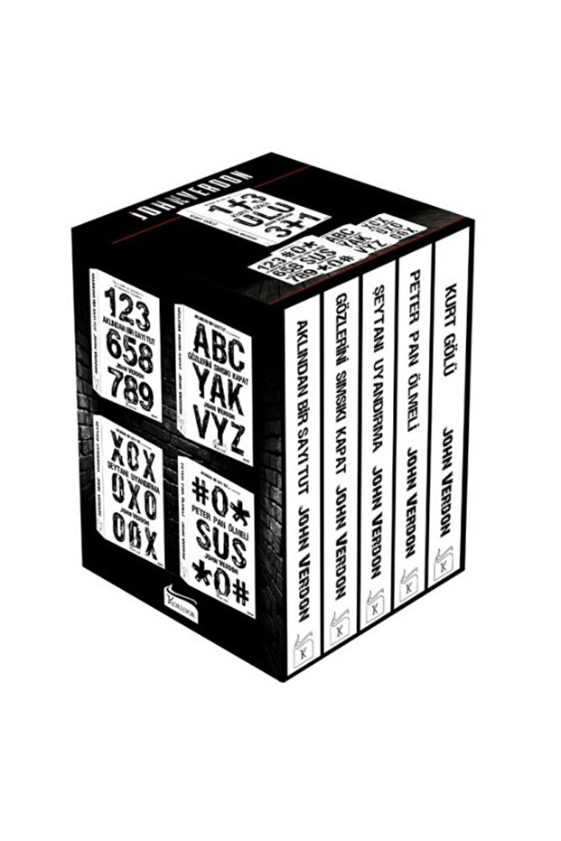 John Verdon Polisiye Seti (Kutulu 5 Kitap)