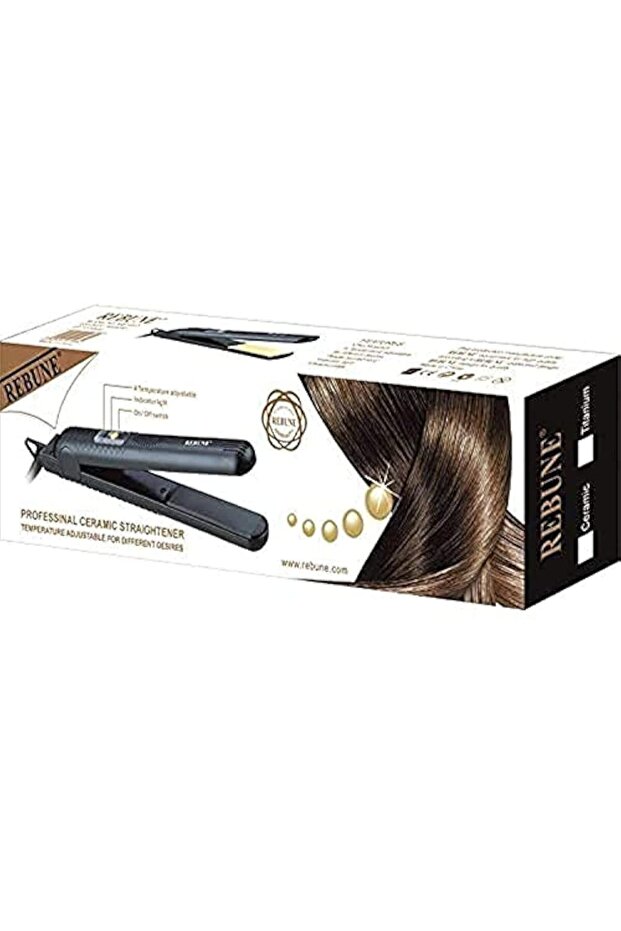 Hair Straightener 50 Watts, Black, RE-457