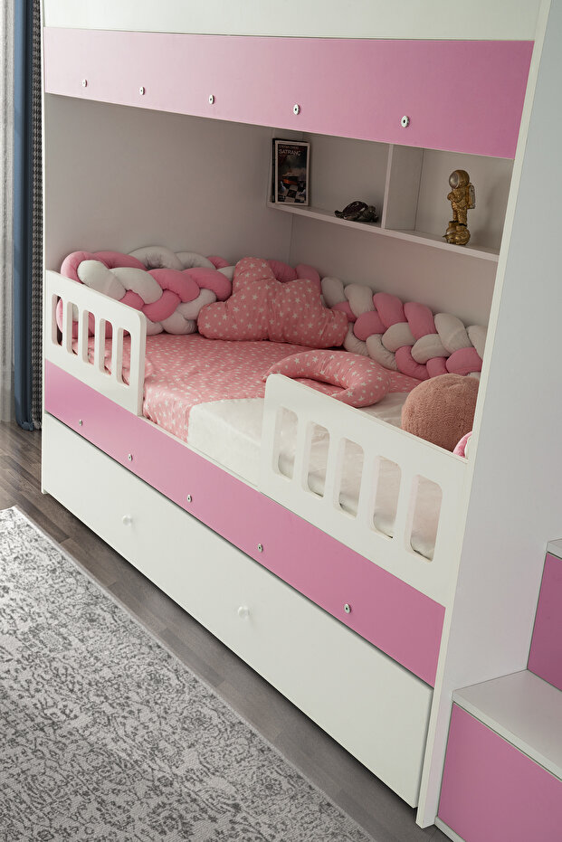 Berlin Ranza / 2adet Bambo Yaylı Yatak Dahil / Ücretsiz Kurulum - 7