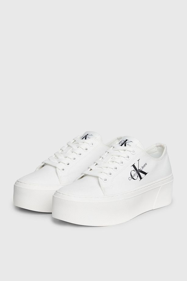 Logolu Kalın Tabanlı Sneaker Ayakkabı Ayakkabı - 2