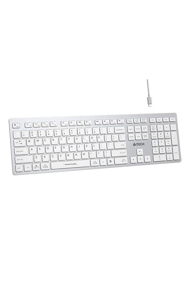 Ontech - Fbx50c Beyaz Bluetooth 2.4g Nano Mm Sarj Edılebılır Kablosuz Klavye - 3