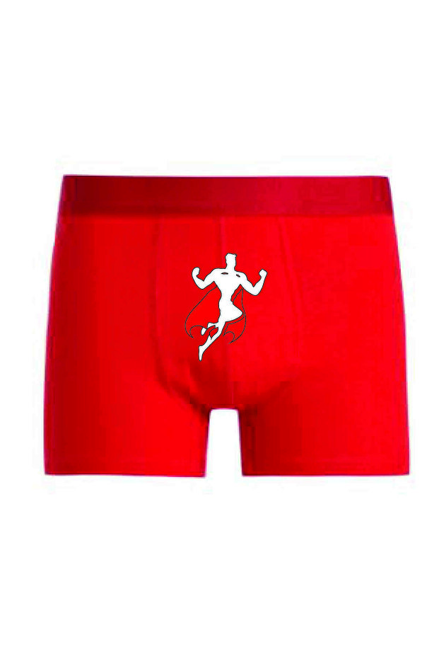 Boxer cu imprimeu Superman