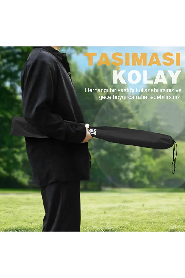 Tarp Kamp Direkleri, 2`li Set Teleskopik Alüminyum Tente Çadır Gölgelik Branda Direkleri Gümüş - 6