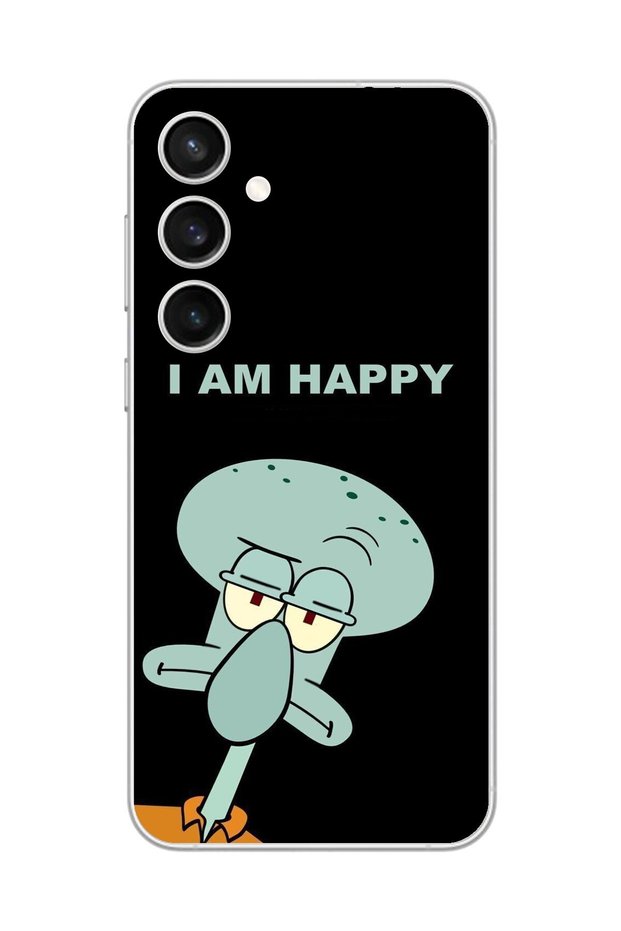 Samsung Galaxy S23+ Compatible Transparent Case Octopus Design 3