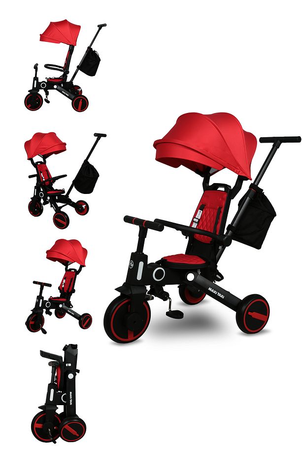 Trike Plus  F5 Ebeveyn Kontrollü Çift Yönlü Katlanabilir Bisiklet - 1