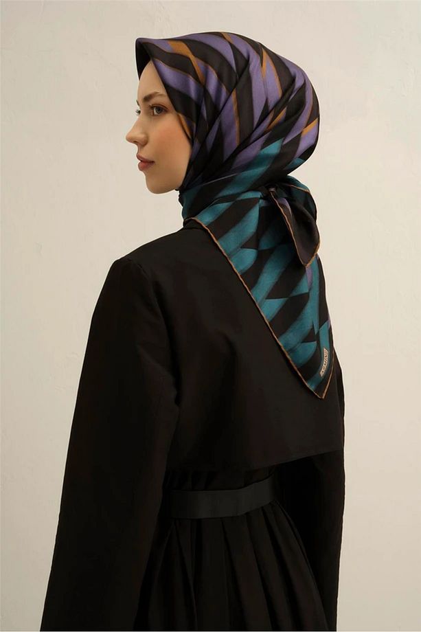 82 Armine Twill İpek Eşarp 9325D - 3