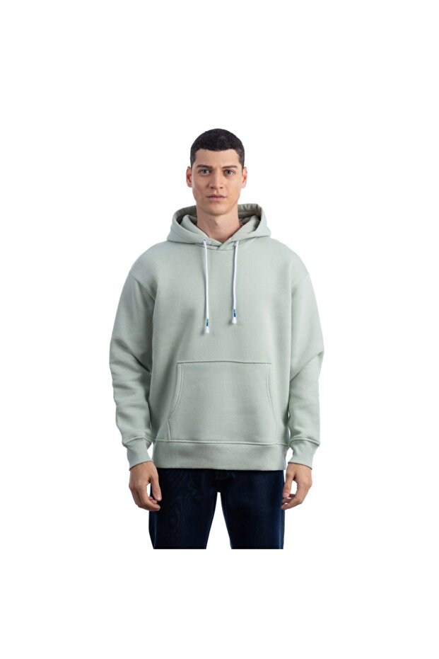 Kapşonlu Sweatshirt - 3
