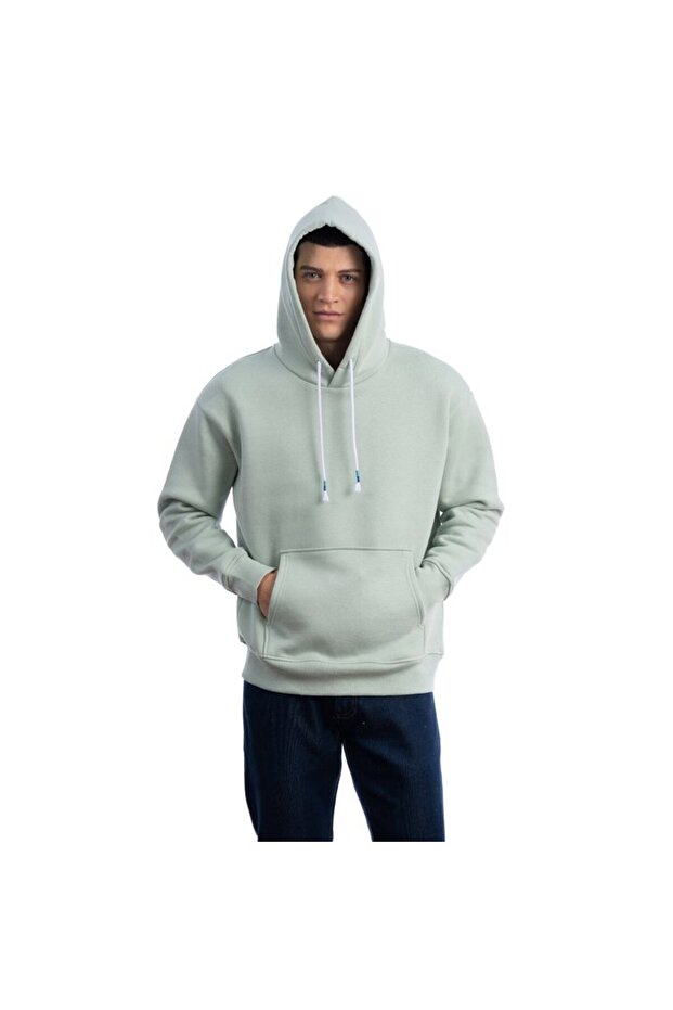 Kapşonlu Sweatshirt - 4