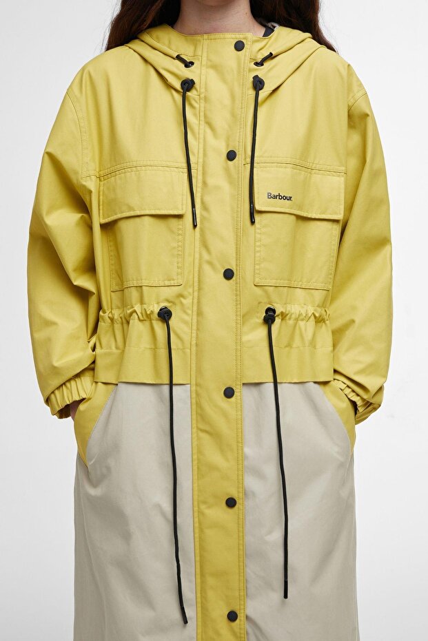 Evie Showerproof Parka GN32 Limeade - 6