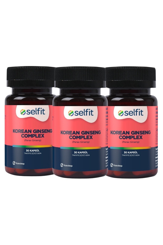 Korean Ginseng Complex 30 Kapsül x 3 - 1