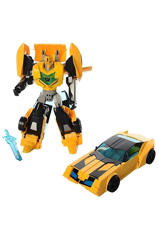 Oyuncak Metal Gövdeli Dönüşebilen Savaşçı Robot - 2