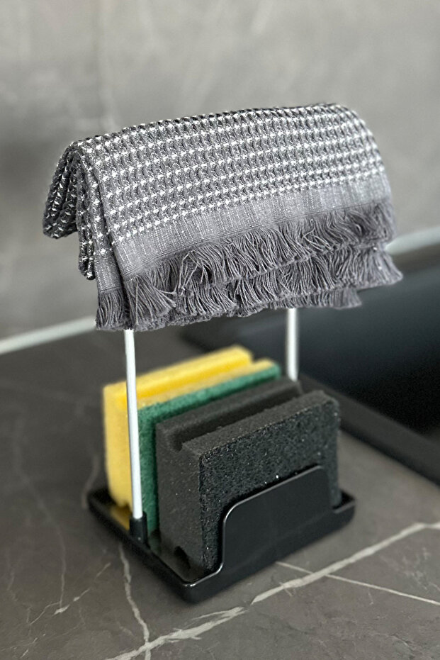 Fabıola Mutfak Süngerlik-Siyah - 1