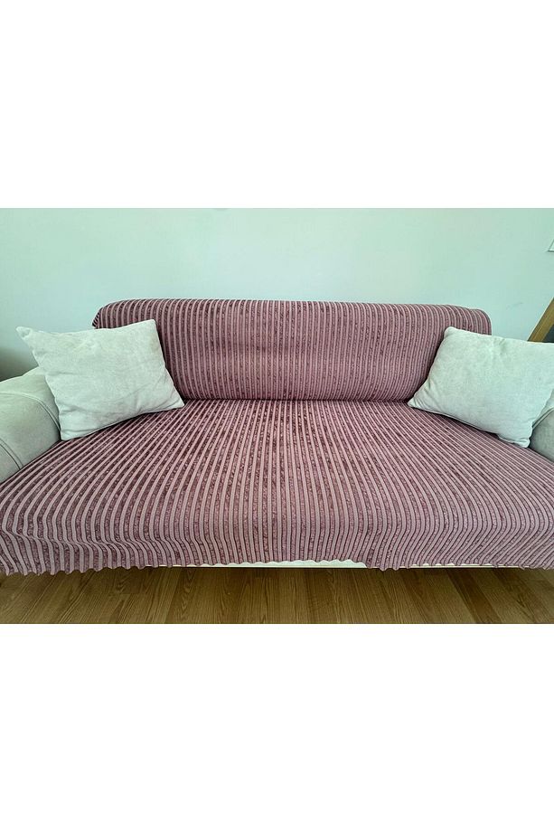 Süngerli Koltuk Örtüsü Gülkurusu 170x210 - 1