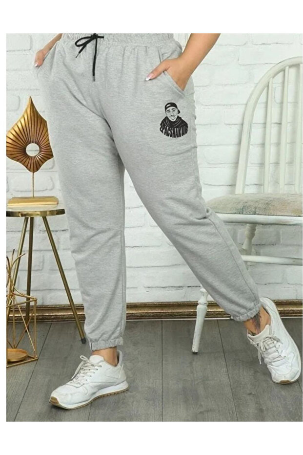 بنطال رياضي مطبوع رقمي - 5