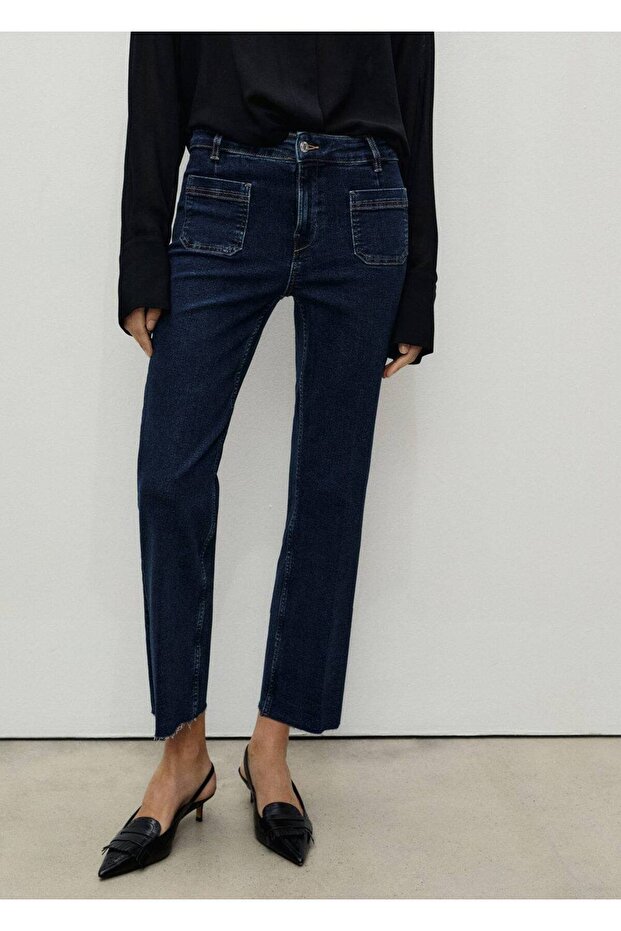 Cepli flare jean pantolon - 1