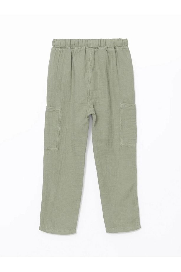 LCW baby Yeşil Basic Erkek Çocuk Kargo Pantolon - 3
