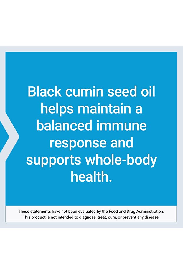Black Cumin Seed Oil for Immune & Whole-Body Health, Gluten-Free, Non-GMO, 60 Softgels - 5