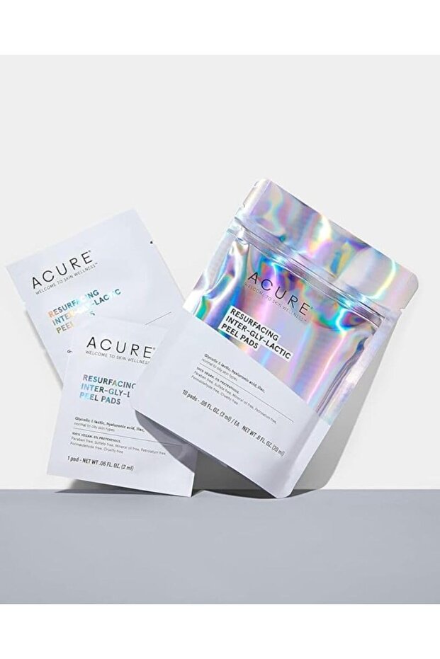 Resurfacing Gly-Lactic Peel Pads | Vegan | Clarifying & Calming | Hyaluronic Acid | 10 Count - 3
