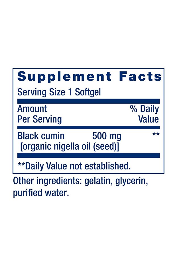 Black Cumin Seed Oil for Immune & Whole-Body Health, Gluten-Free, Non-GMO, 60 Softgels - 2