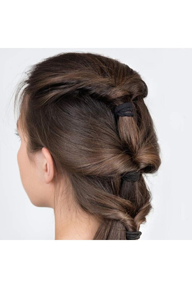 Černá elastická přezka - 48 kusů719701 - 5