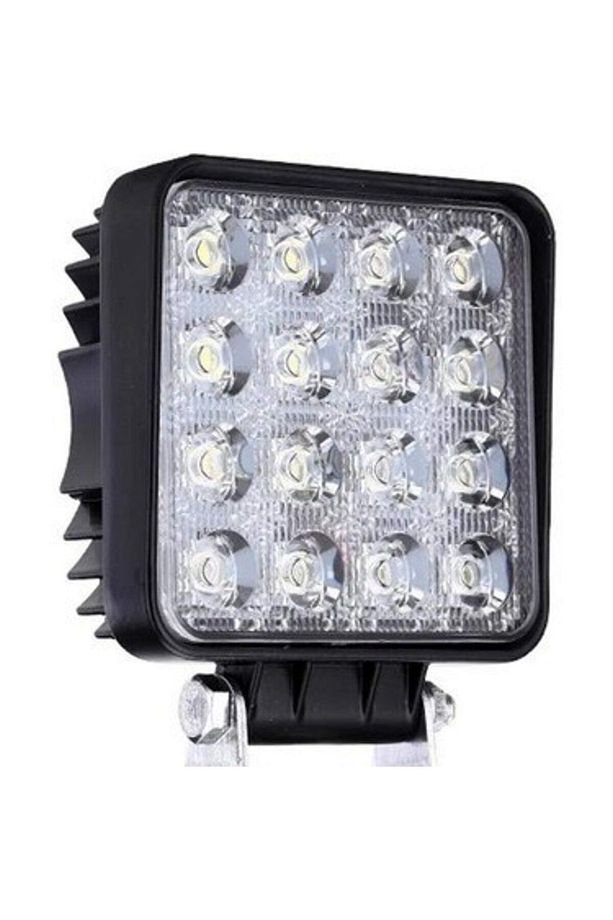 1 Adet 16 Ledli Off Road Sis Farı Çalışma Lambası 12 Volt - 1