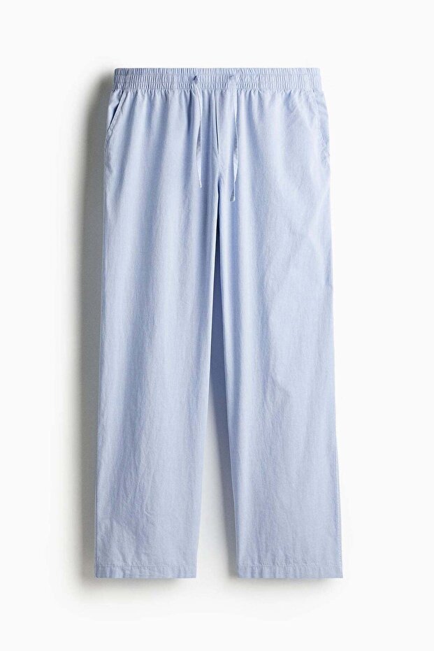 Relaxed Fit Poplin trousers