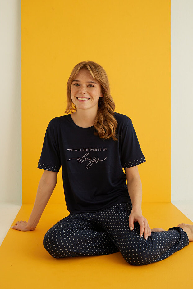 VİSKON PİJAMA TAKIMI - 1