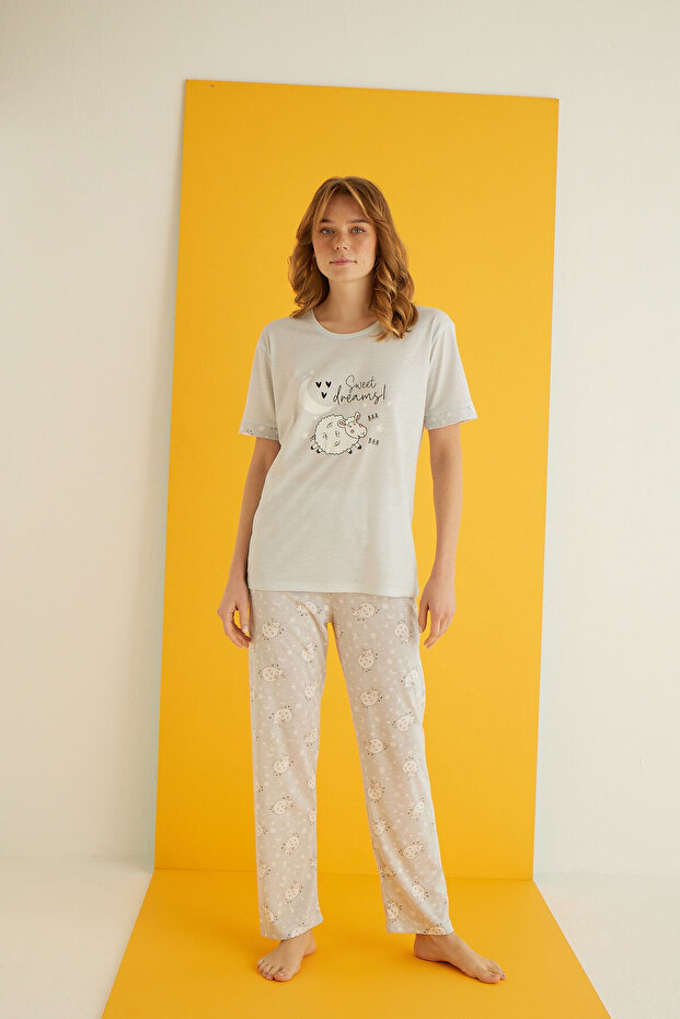VİSKON PİJAMA TAKIMI - 2