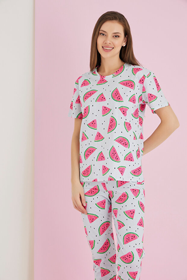 COMBED PYJAMAS SET - 2