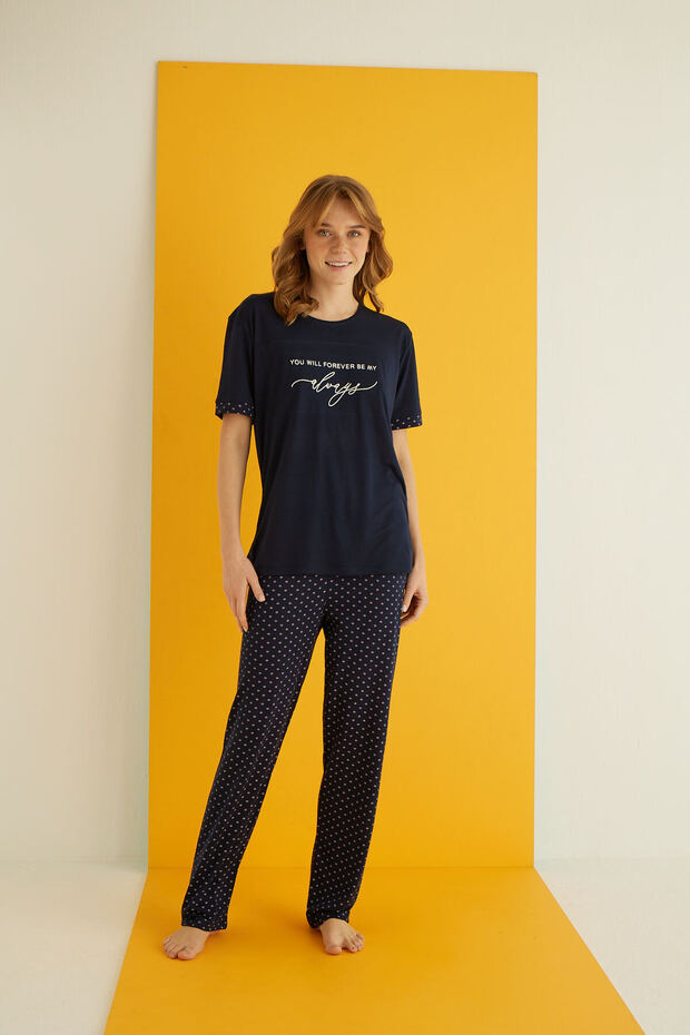 VİSKON PİJAMA TAKIMI - 2