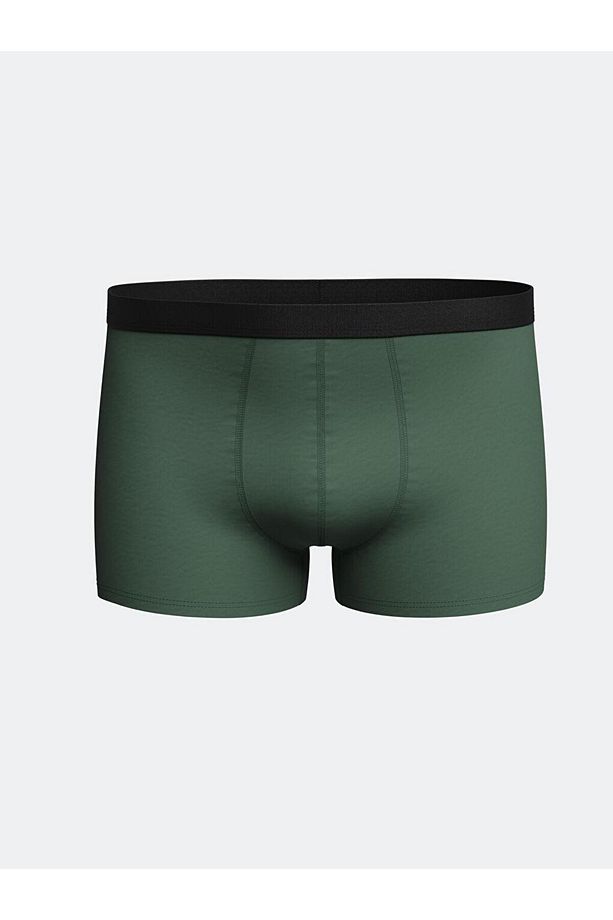 Standart Kalıp Pamuklu Esnek Erkek Boxer 3'lü (W4) - 2