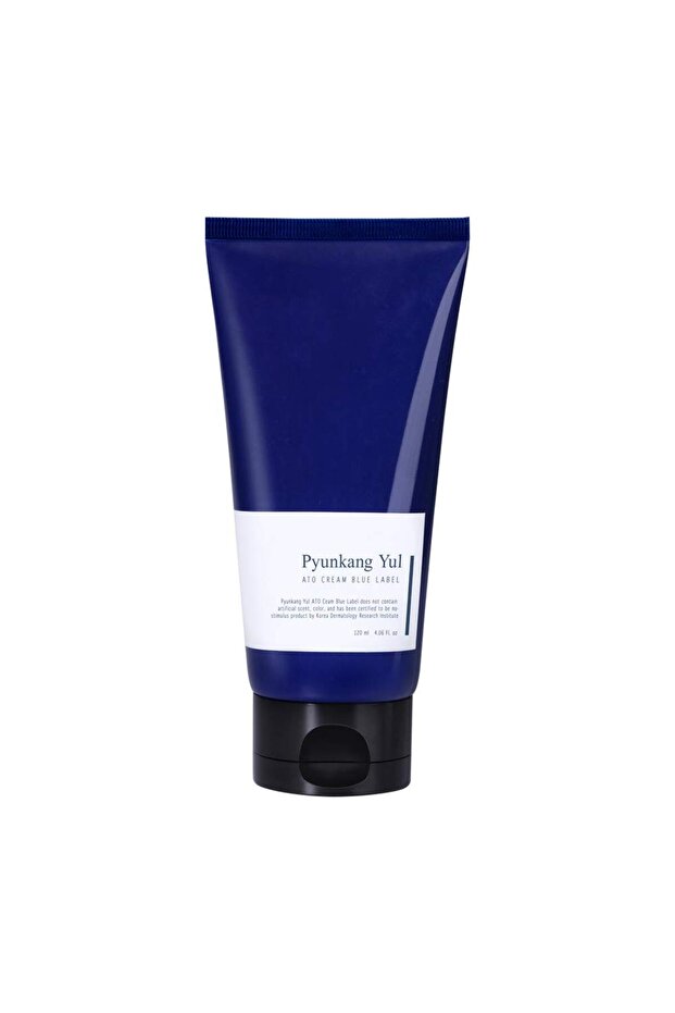 ATO Cream Blue Label - Long Lasting Moisture, Hyaluronic Acid, Ceramide, 4.6 Fl. Oz Baby Lotion
