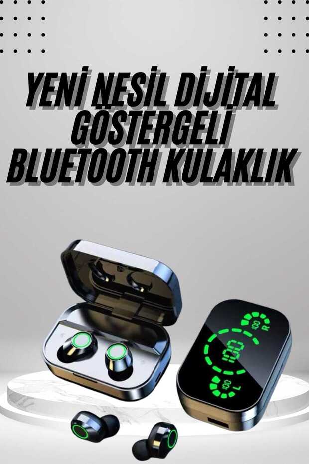 2025 Model Bluetooth Kulaklık Telefon Şarj Edebilen Çağrı Cevaplama Dijital Göstergeli - 1