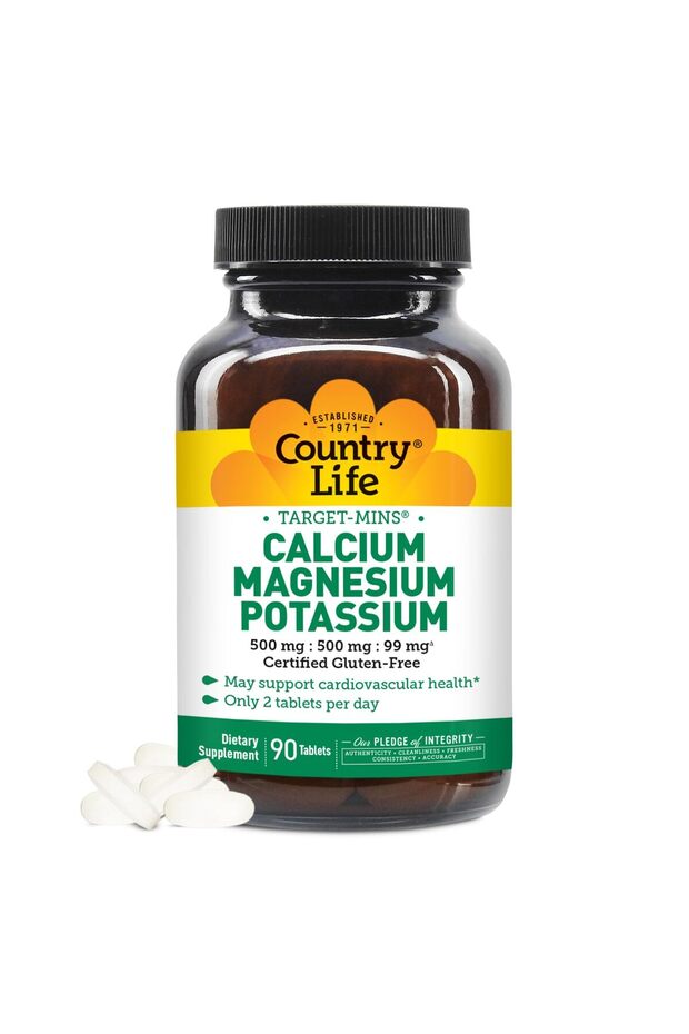 Calcium-Magnesium-Potassium - 90 Tablets