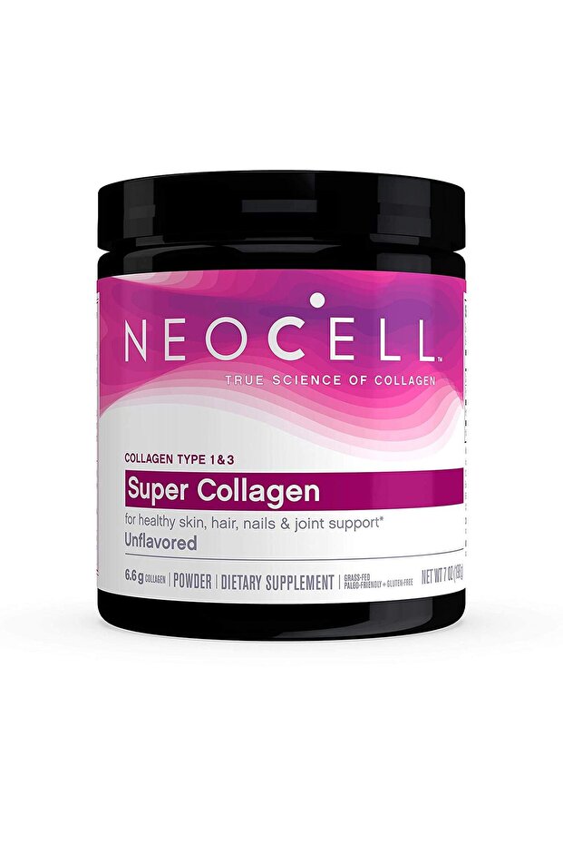 , Super Collagen, Type 1 & 3, 6,000 Mg, 7 Oz (198 G)