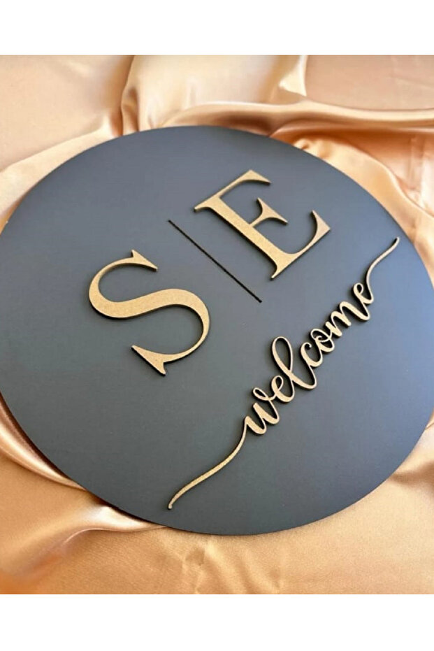 Dekoratif Welcome Kapı Süsü - 1