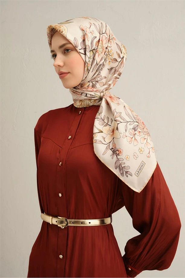 02 Twill Ipek Eşarp 9347d - 1