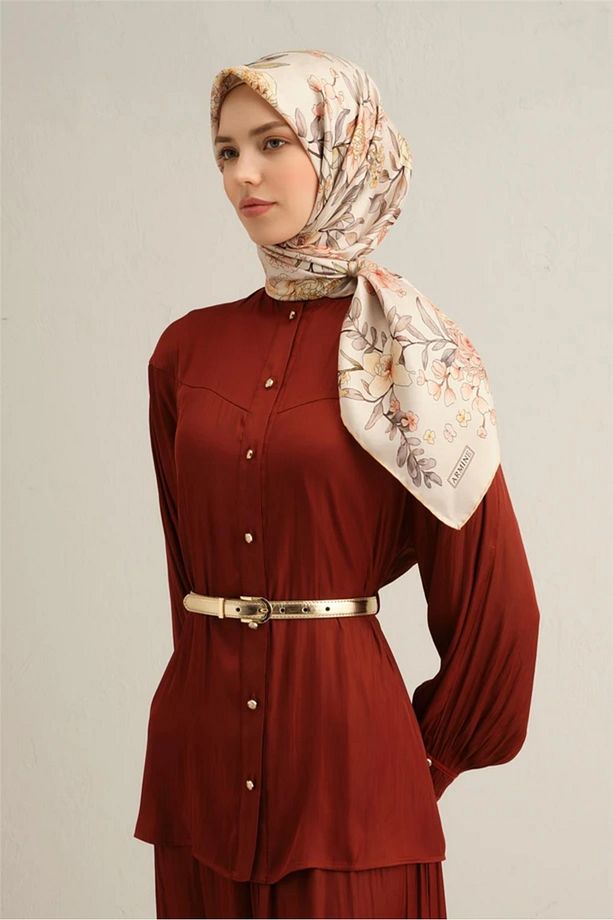 02 Twill Ipek Eşarp 9347d - 3
