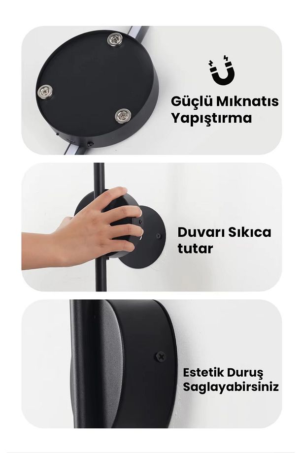 Fenix Şarjlı Pilli Aplik Gold - 6